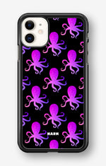 iPhone 11 Hard Case – Octopus Pattern - View 1