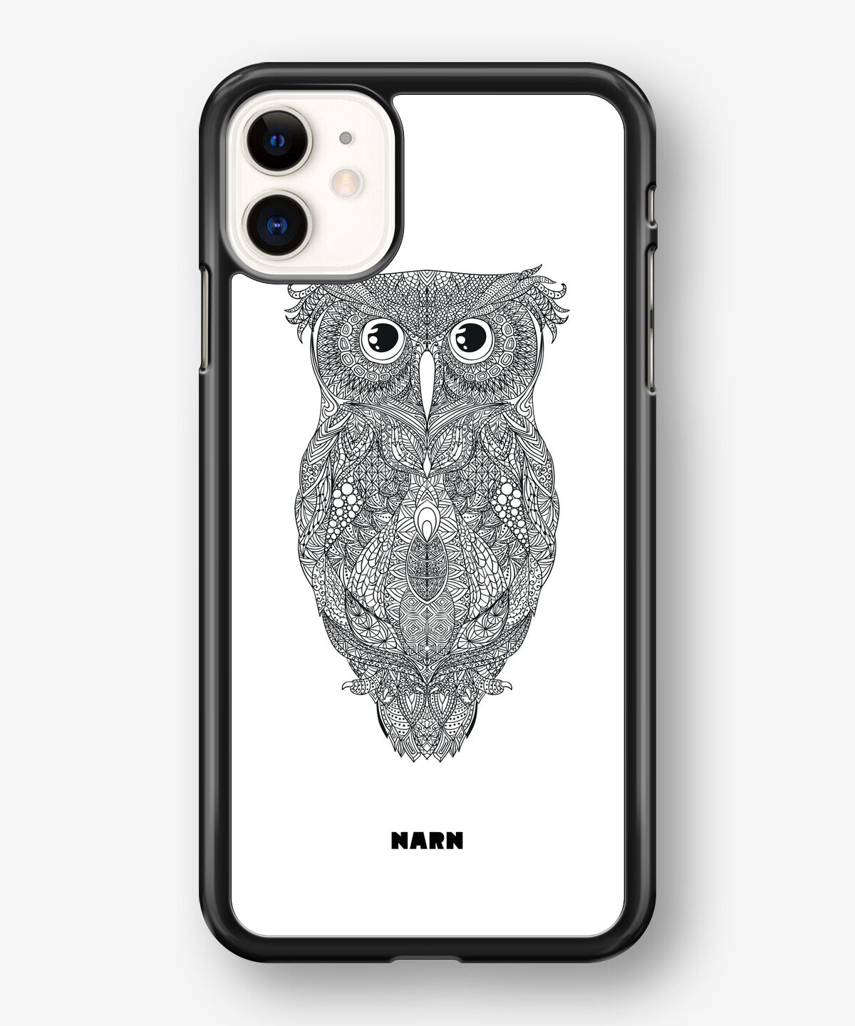 iPhone 11 Hard Case – Owl - View 1
