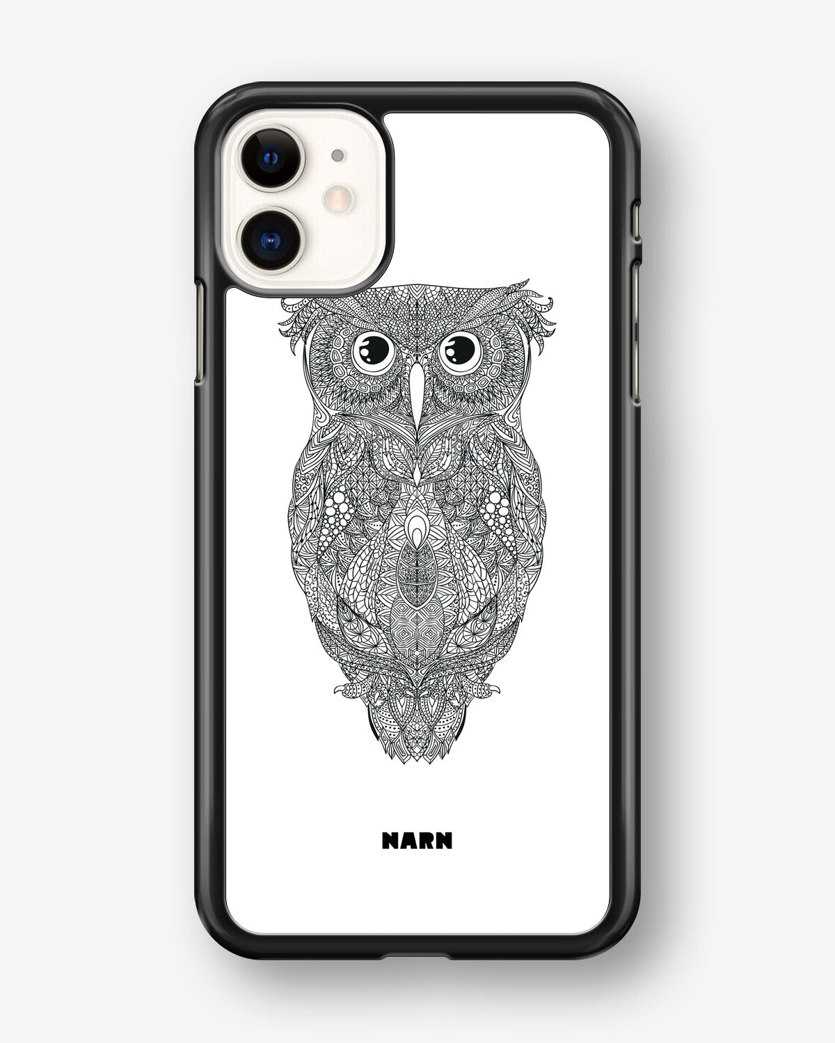 iPhone 11 Hard Case – Owl - View 1