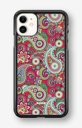 iPhone 11 Hard Case – Paisley Paradise - View 1