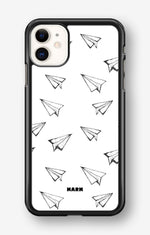 iPhone 11 Hard Case – Paper Planes - View 1