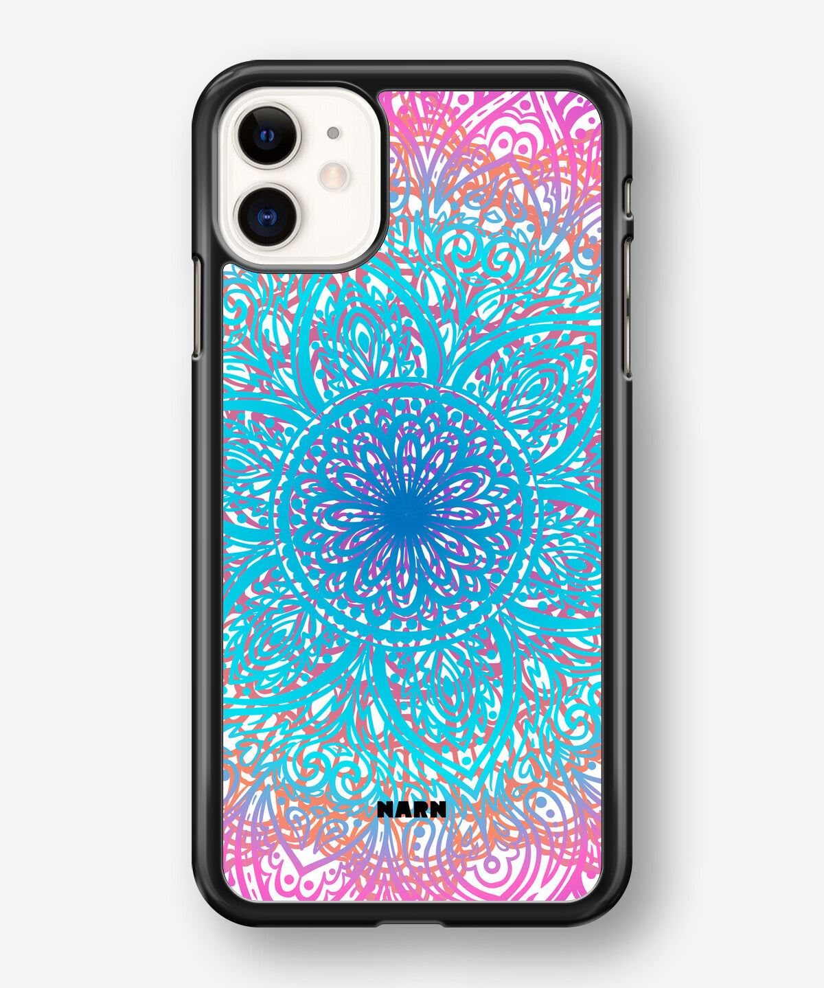 iPhone 11 Hard Case – Pastel Mandala - View 1