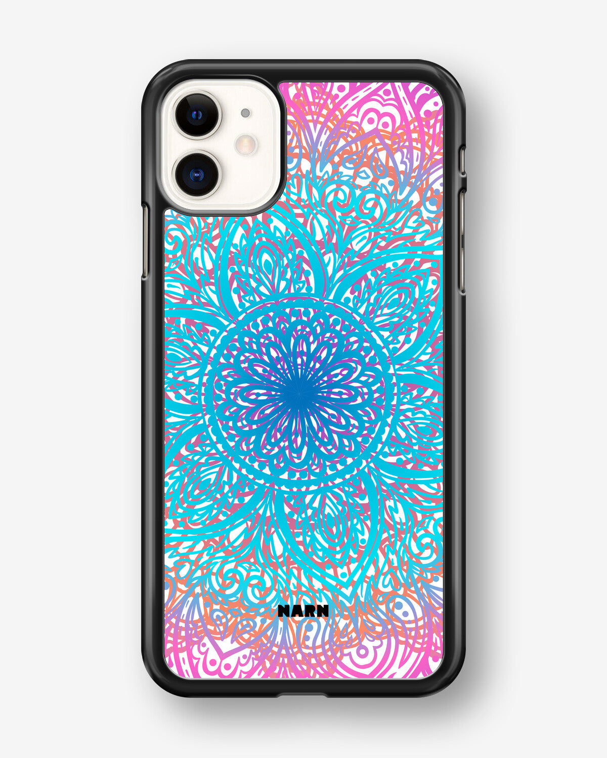 iPhone 11 Hard Case – Pastel Mandala - View 1