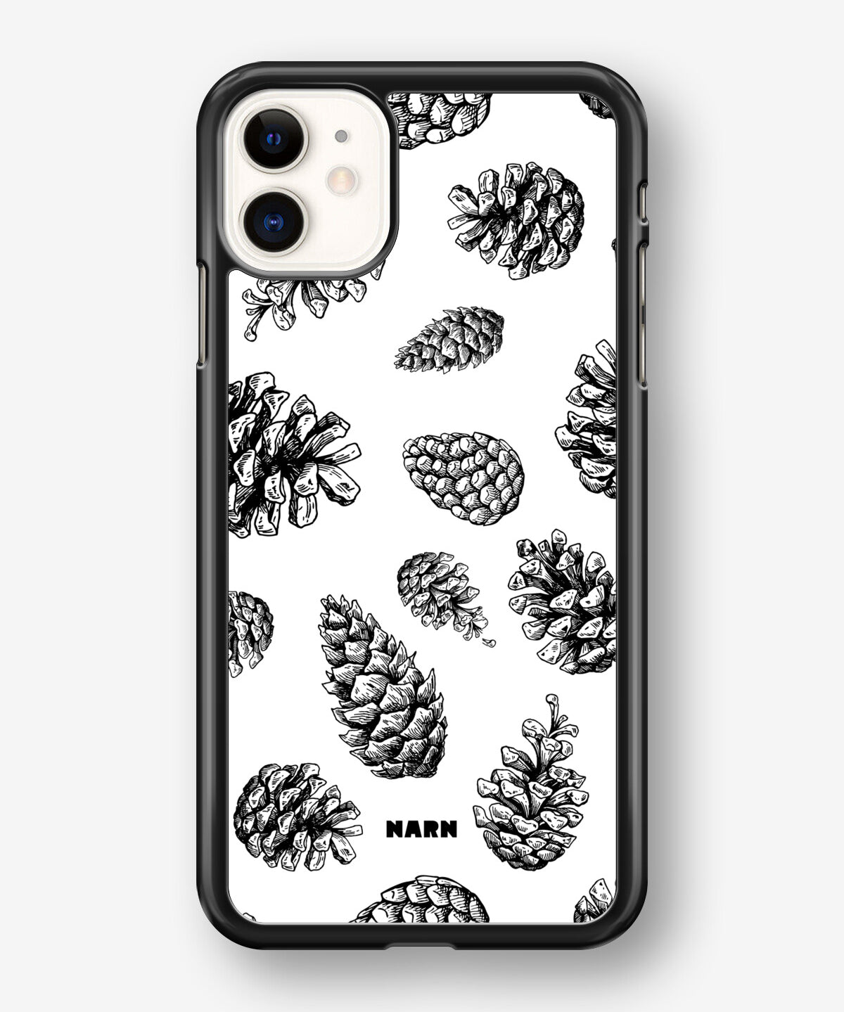 iPhone 11 Hard Case – Pine Cones - View 1