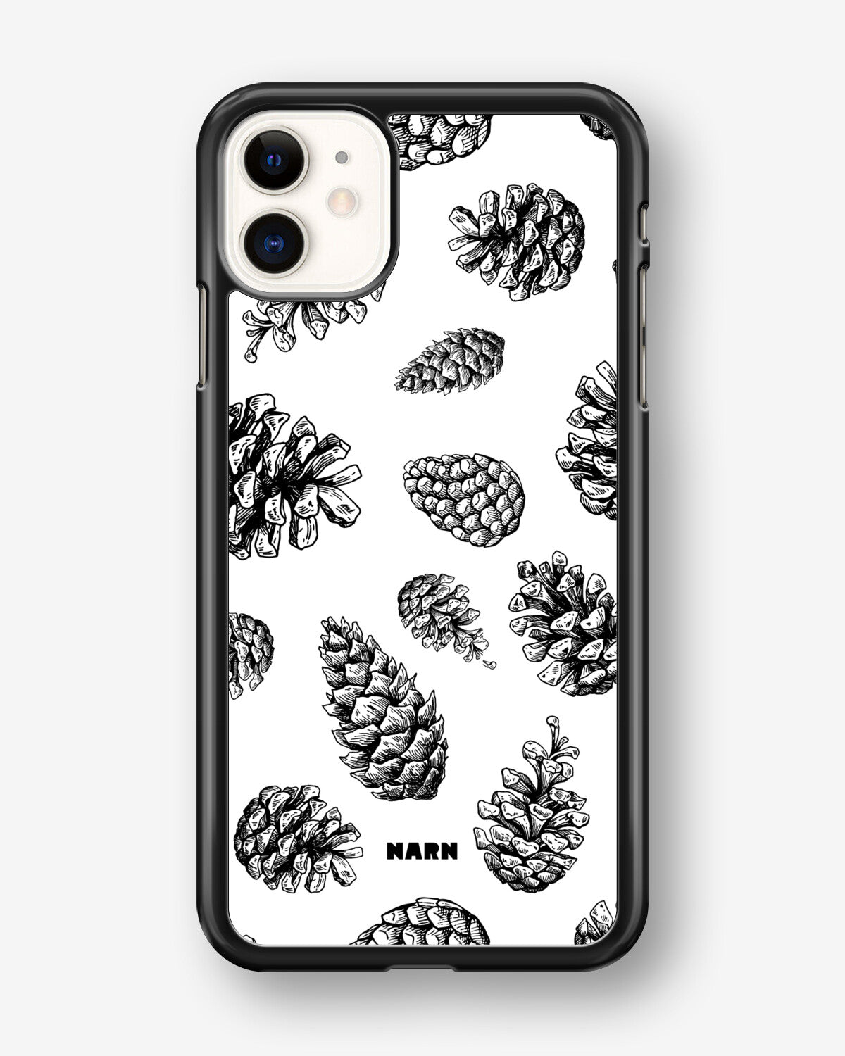 iPhone 11 Hard Case – Pine Cones - View 1