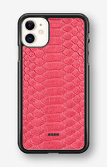 iPhone 11 Hard Case – Pink Snake - View 1