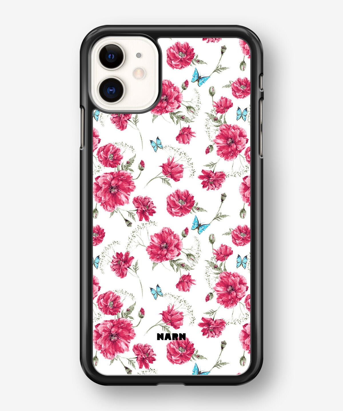 iPhone 11 Hard Case – Poppies in Bloom - View 1