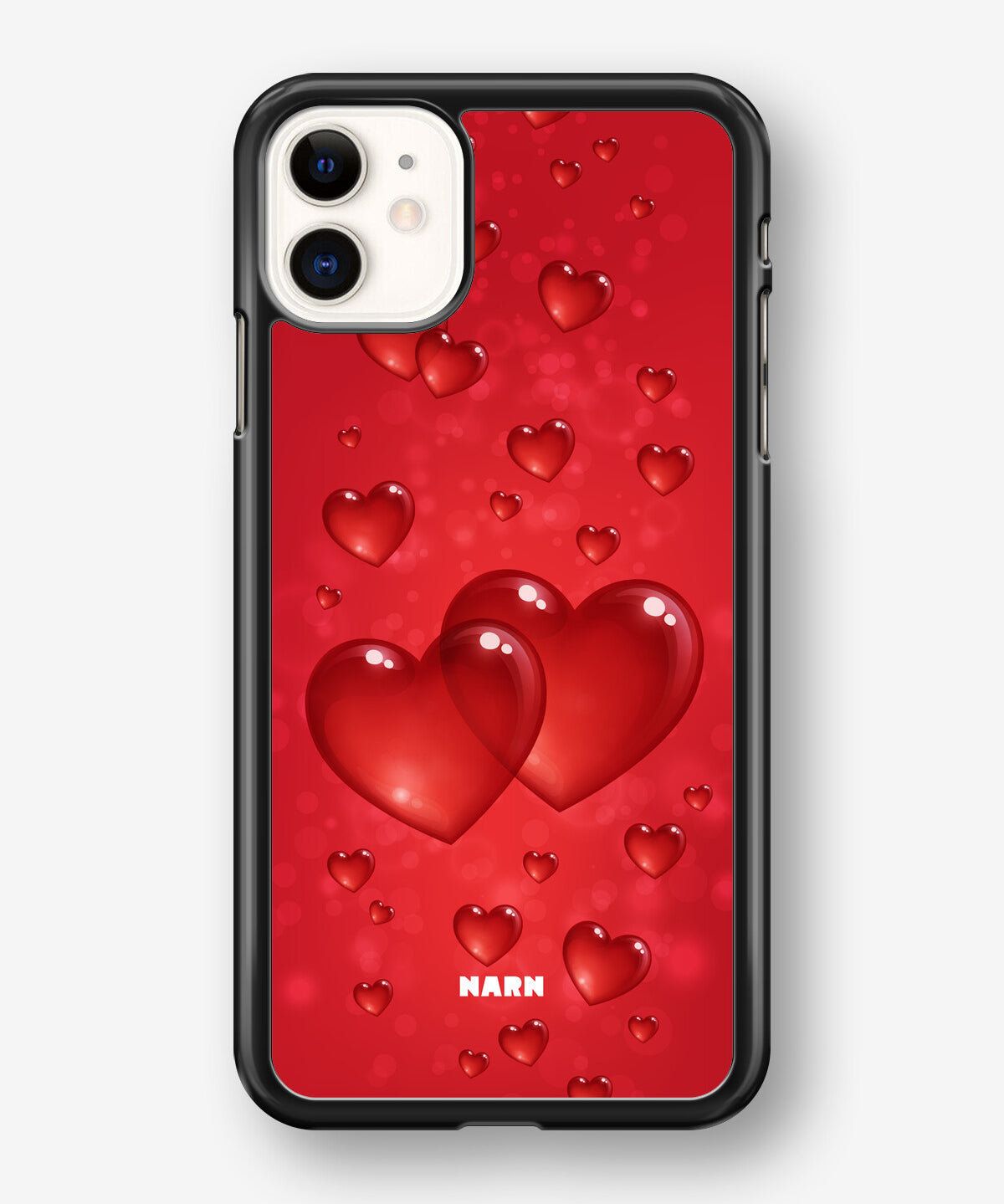 iPhone 11 Hard Case – Red Romance - View 1