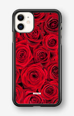 iPhone 11 Hard Case – Red Roses - View 1