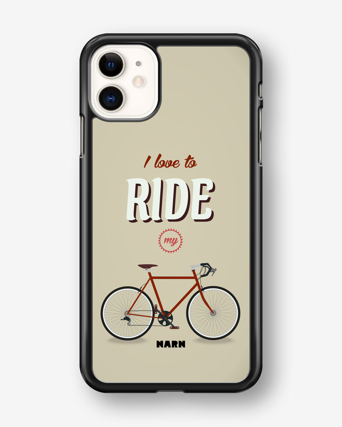 iPhone 11 Hard Case – Ride My Bicycle - View 1
