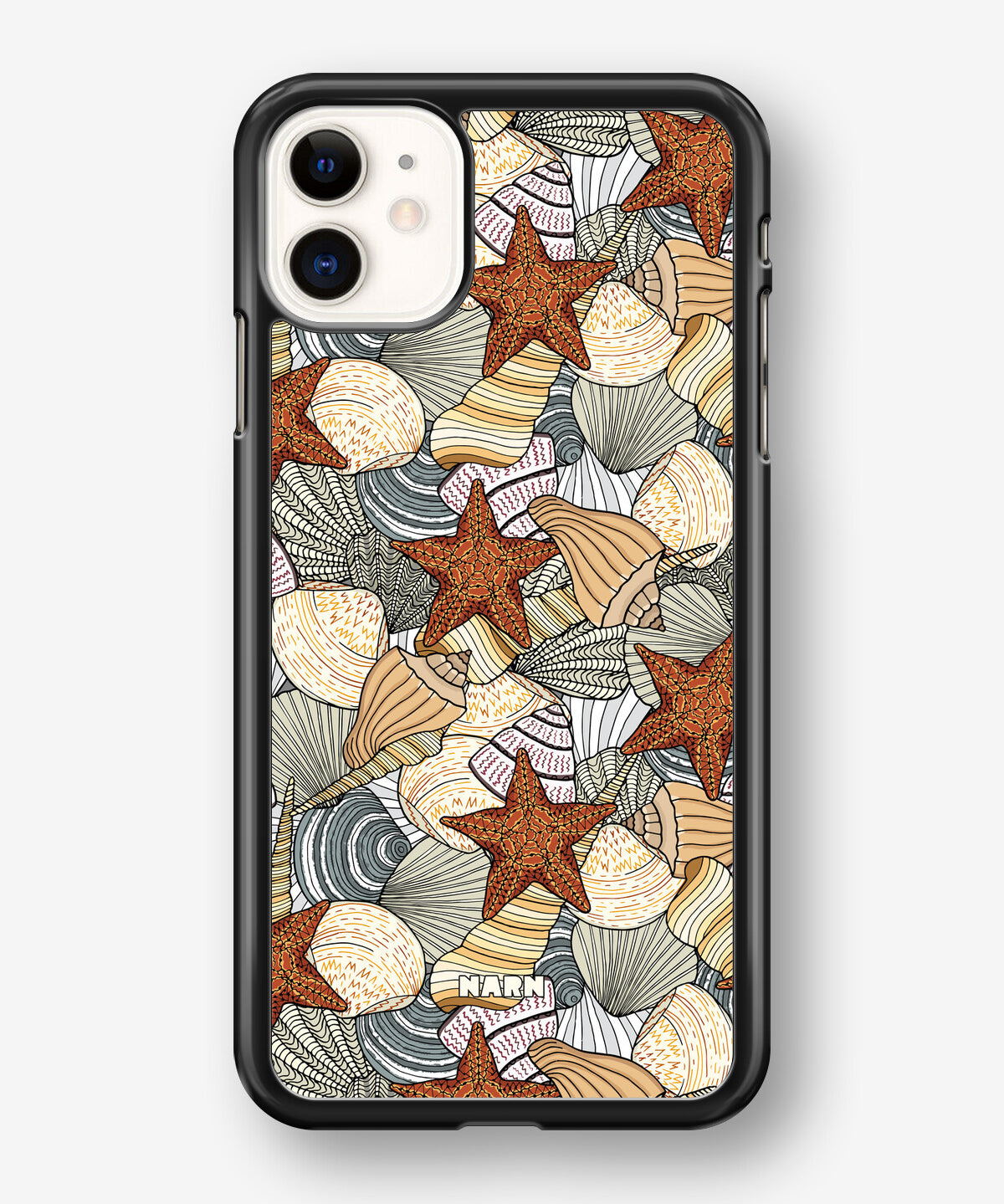 iPhone 11 Hard Case – Sea Shells - View 1