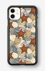 iPhone 11 Hard Case – Sea Shells - View 1