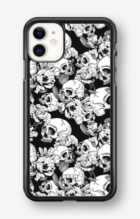 iPhone 11 Hard Case – Skull Garden - View 1