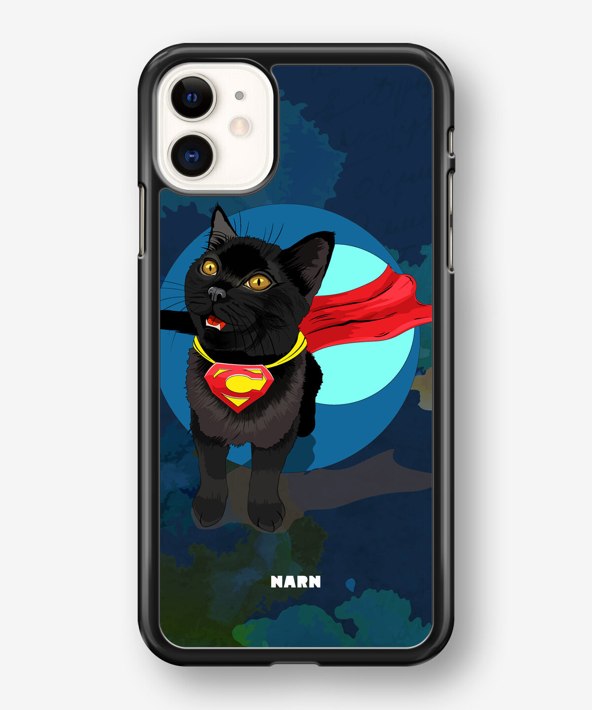 iPhone 11 Hard Case – Super Cat - View 1