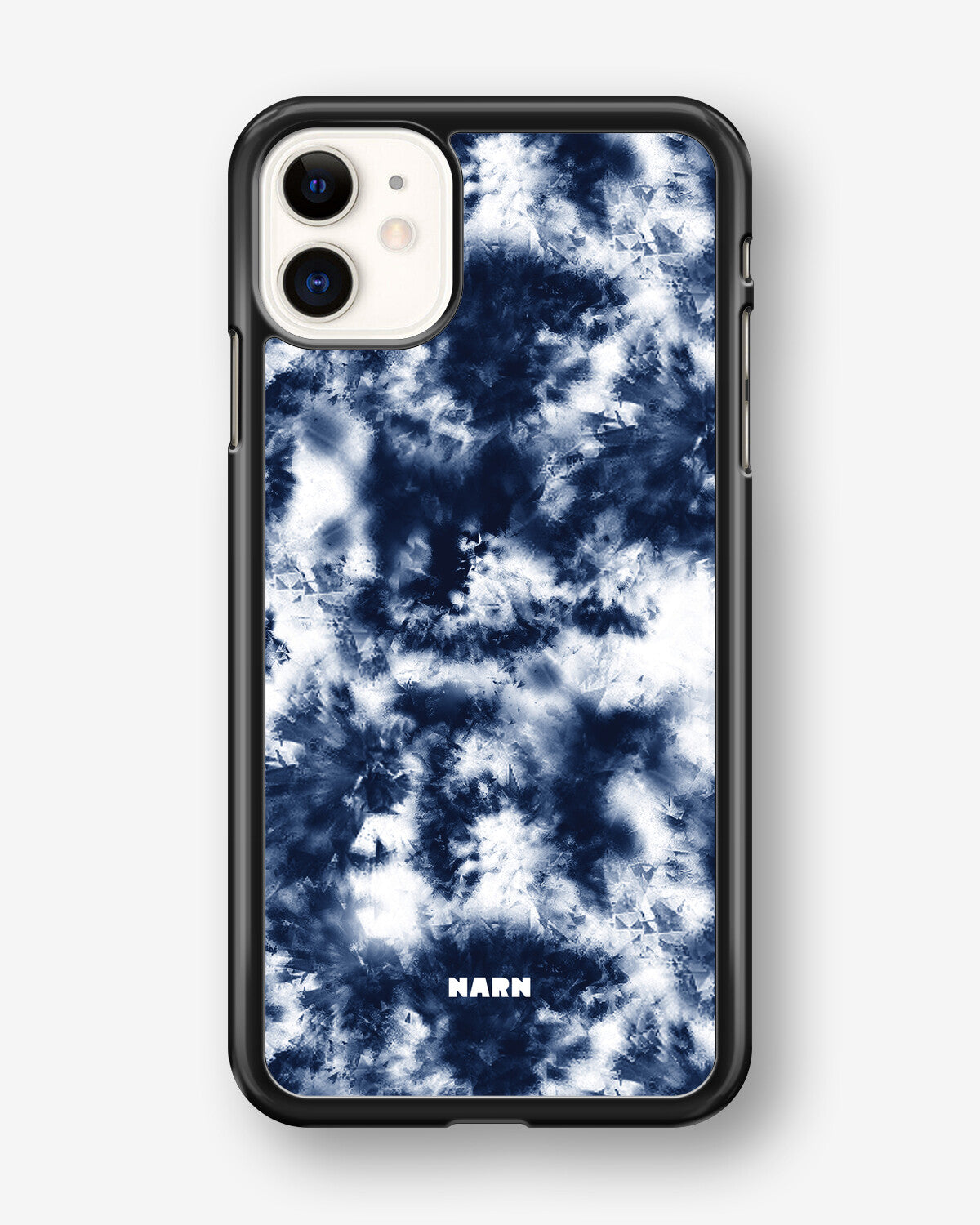 iPhone 11 Hard Case – Tie Dye Blue - View 1