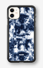 iPhone 11 Hard Case – Tie Dye Blue - View 1