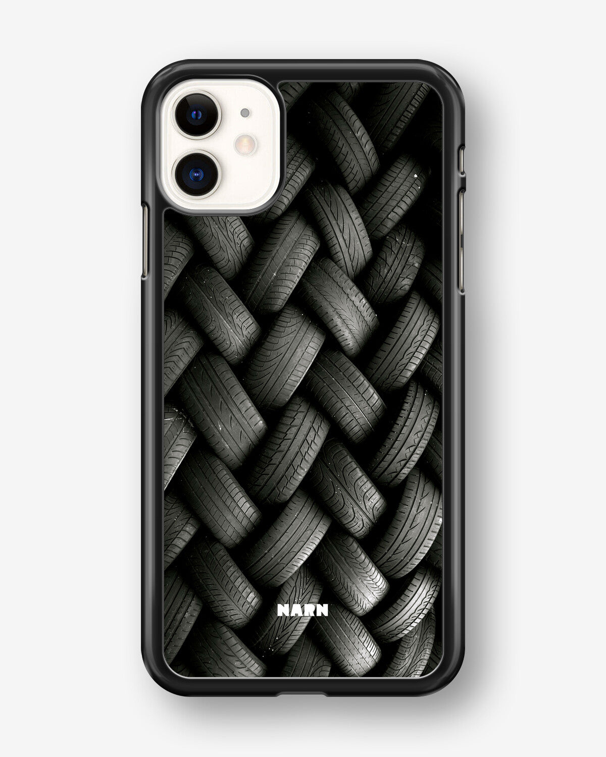 iPhone 11 Hard Case – Tires Wall - View 1