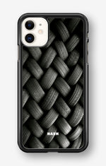 iPhone 11 Hard Case – Tires Wall - View 1