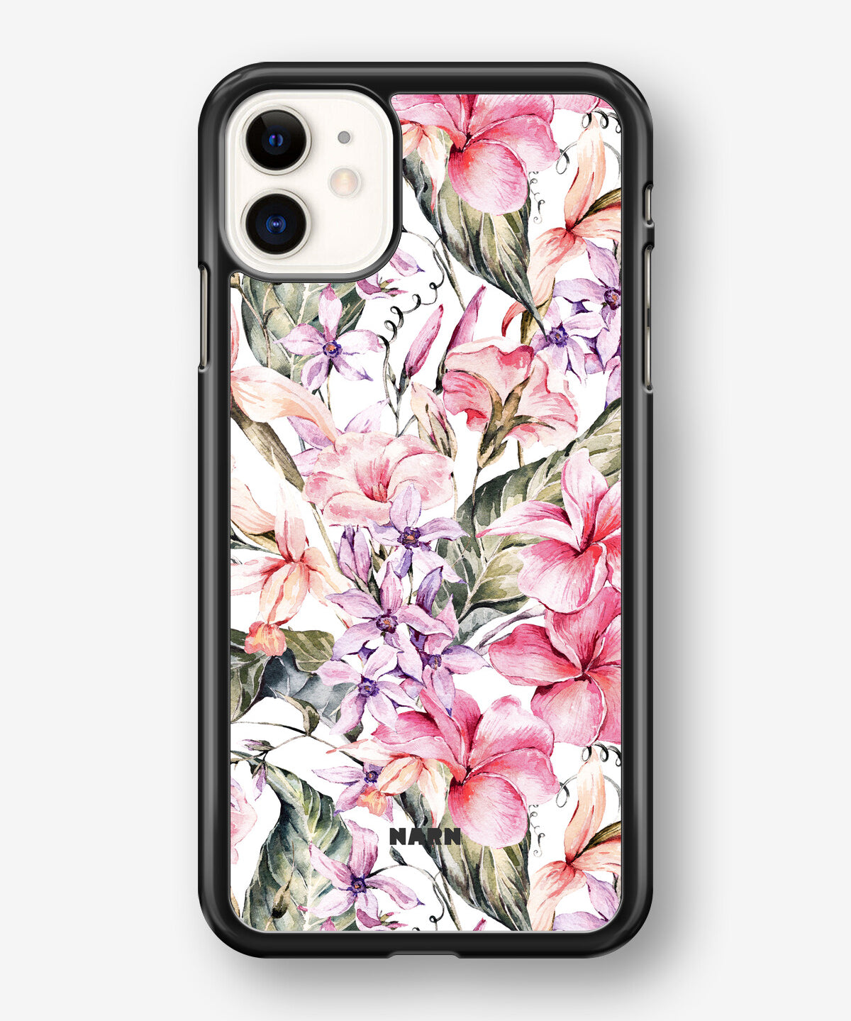 iPhone 11 Hard Case – Watercolor Flowers - View 1