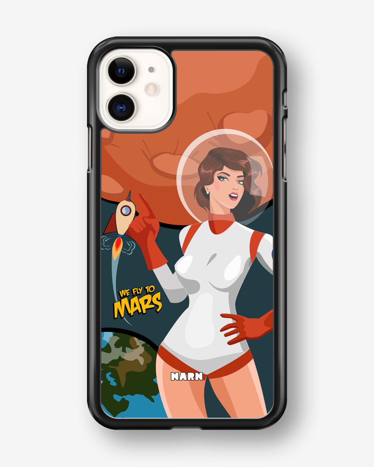 iPhone 11 Hard Case – We Fly To Mars - View 1