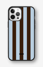 iPhone 12 / iPhone 12 Pro Hard Case – Bistro Stripes - View 1