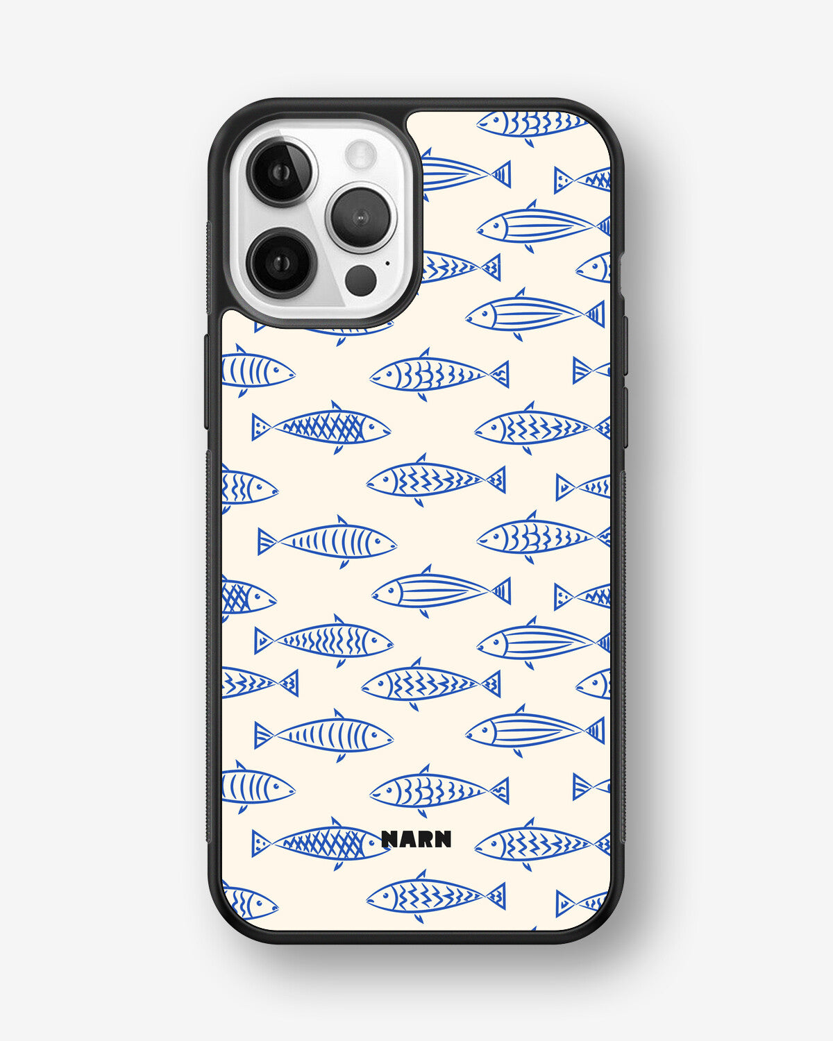 iPhone 12 / iPhone 12 Pro Hard Case – Blue Catch - View 1