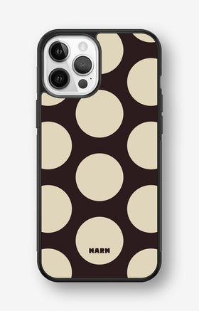 iPhone 12 / iPhone 12 Pro Hard Case – Bold Dots - View 1