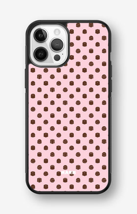 iPhone 12 / iPhone 12 Pro Hard Case – Choco Bites - View 1