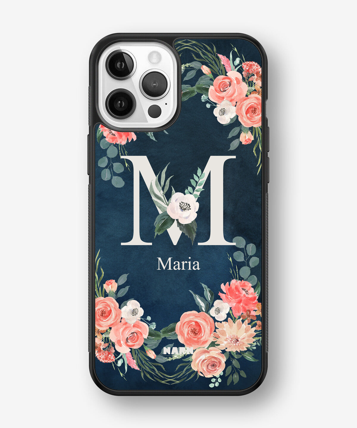 iPhone 12 / iPhone 12 Pro Hard Case – Custom - Floral - View 1
