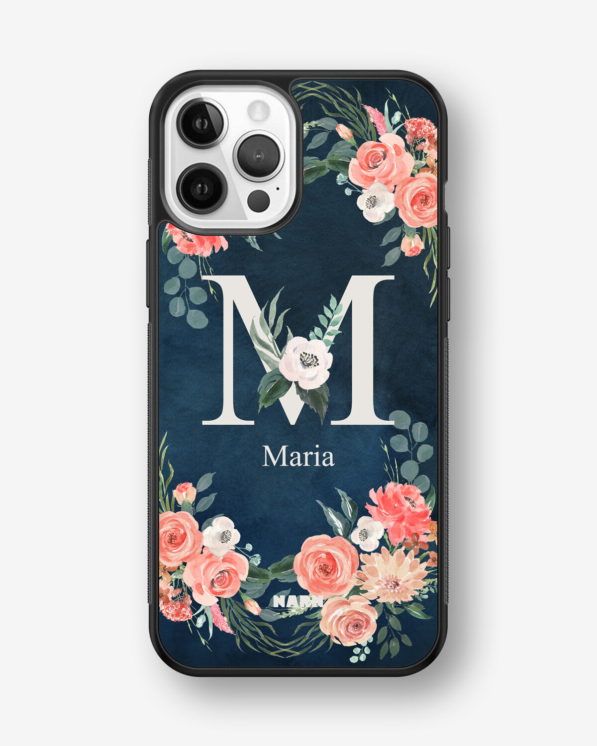 iPhone 12 / iPhone 12 Pro Hard Case – Custom - Floral - View 1