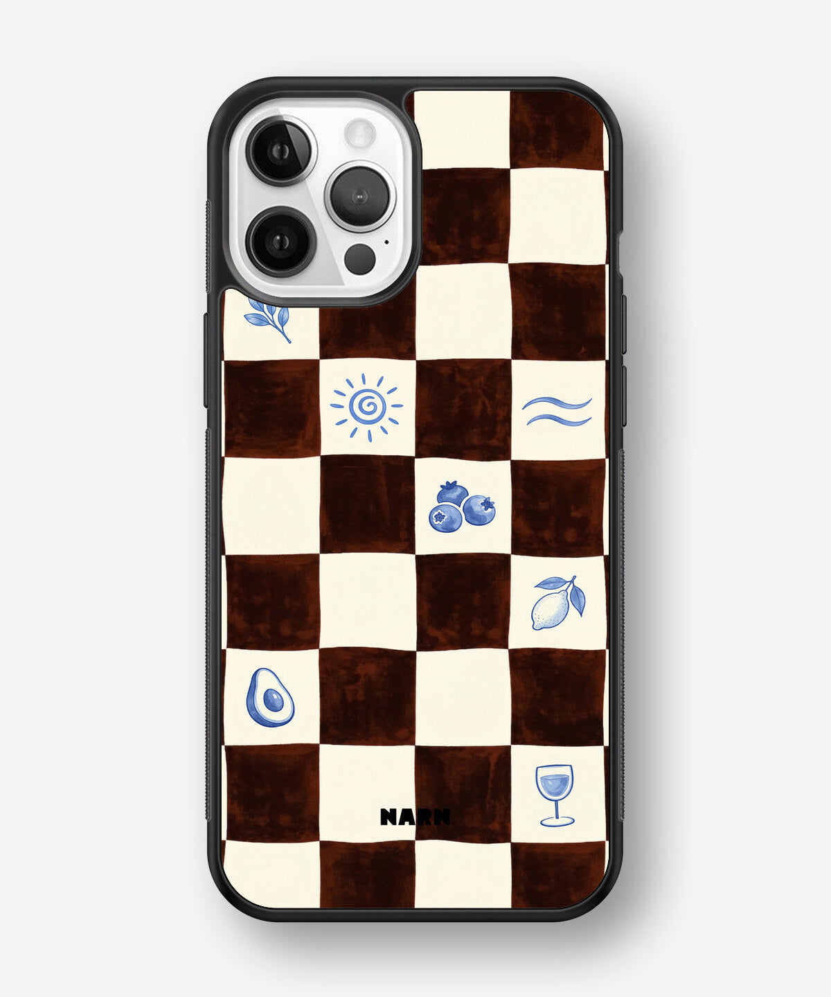 iPhone 12 / iPhone 12 Pro Hard Case – Dolce Grid - View 1