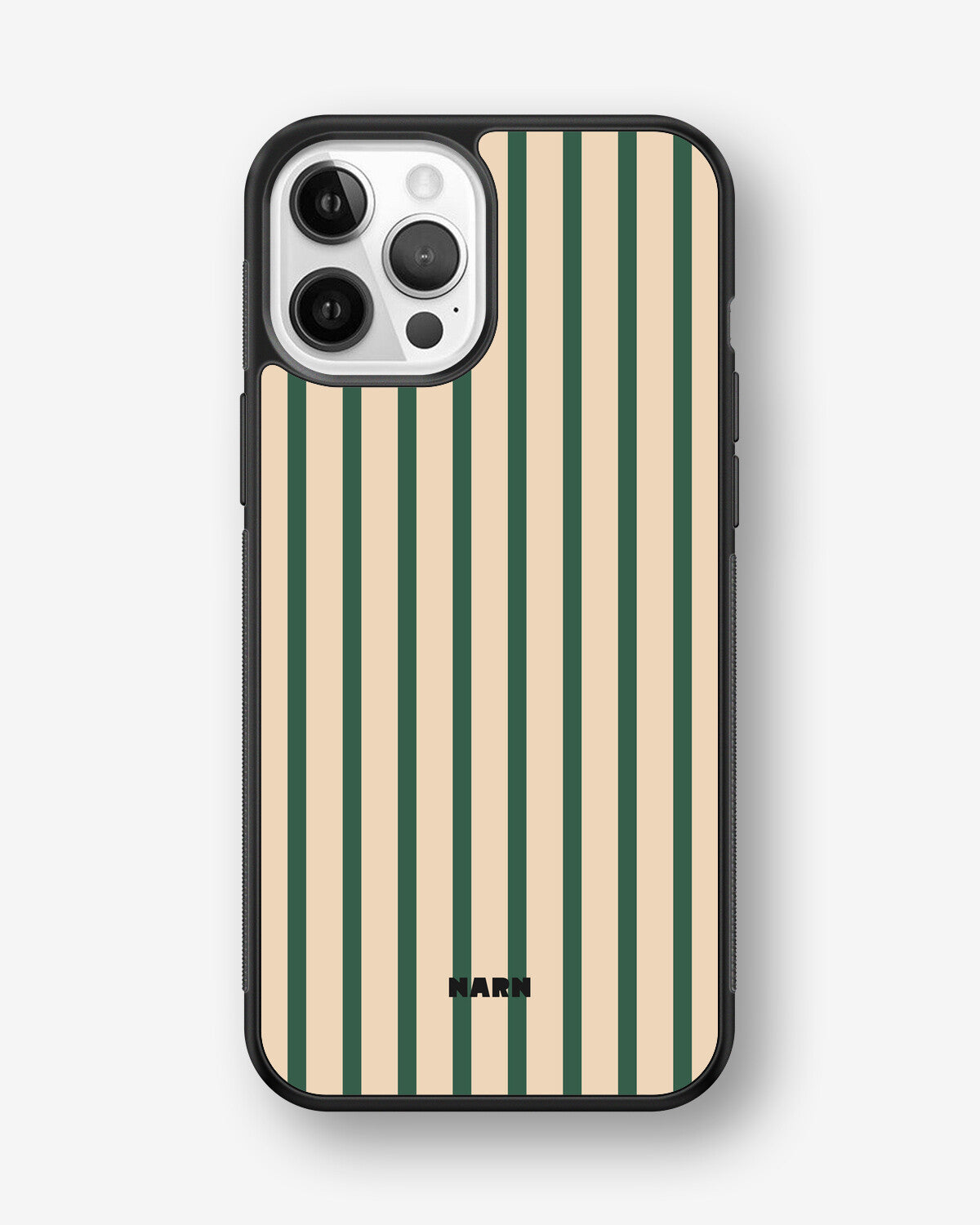 iPhone 12 / iPhone 12 Pro Hard Case – Evergreen Stripe - View 1