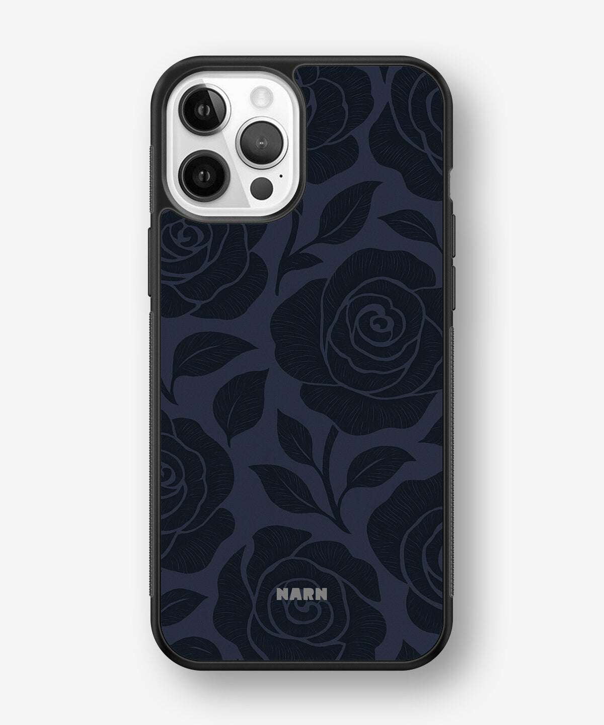 iPhone 12 / iPhone 12 Pro Hard Case – Midnight Rose - View 1