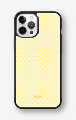 iPhone 12 / iPhone 12 Pro Hard Case – Morning Dots - View 1