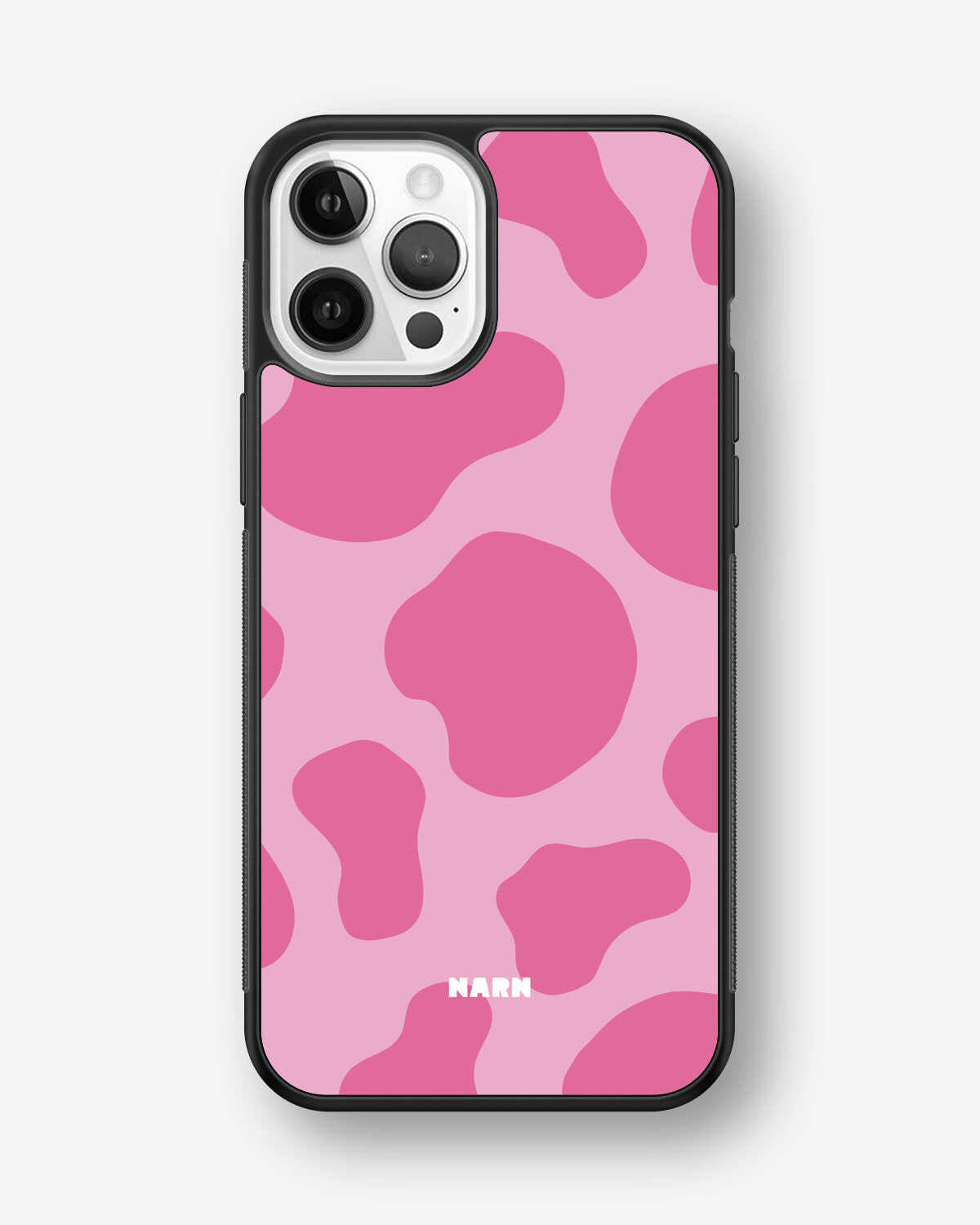 iPhone 12 / iPhone 12 Pro Hard Case – Pink Moo - View 1