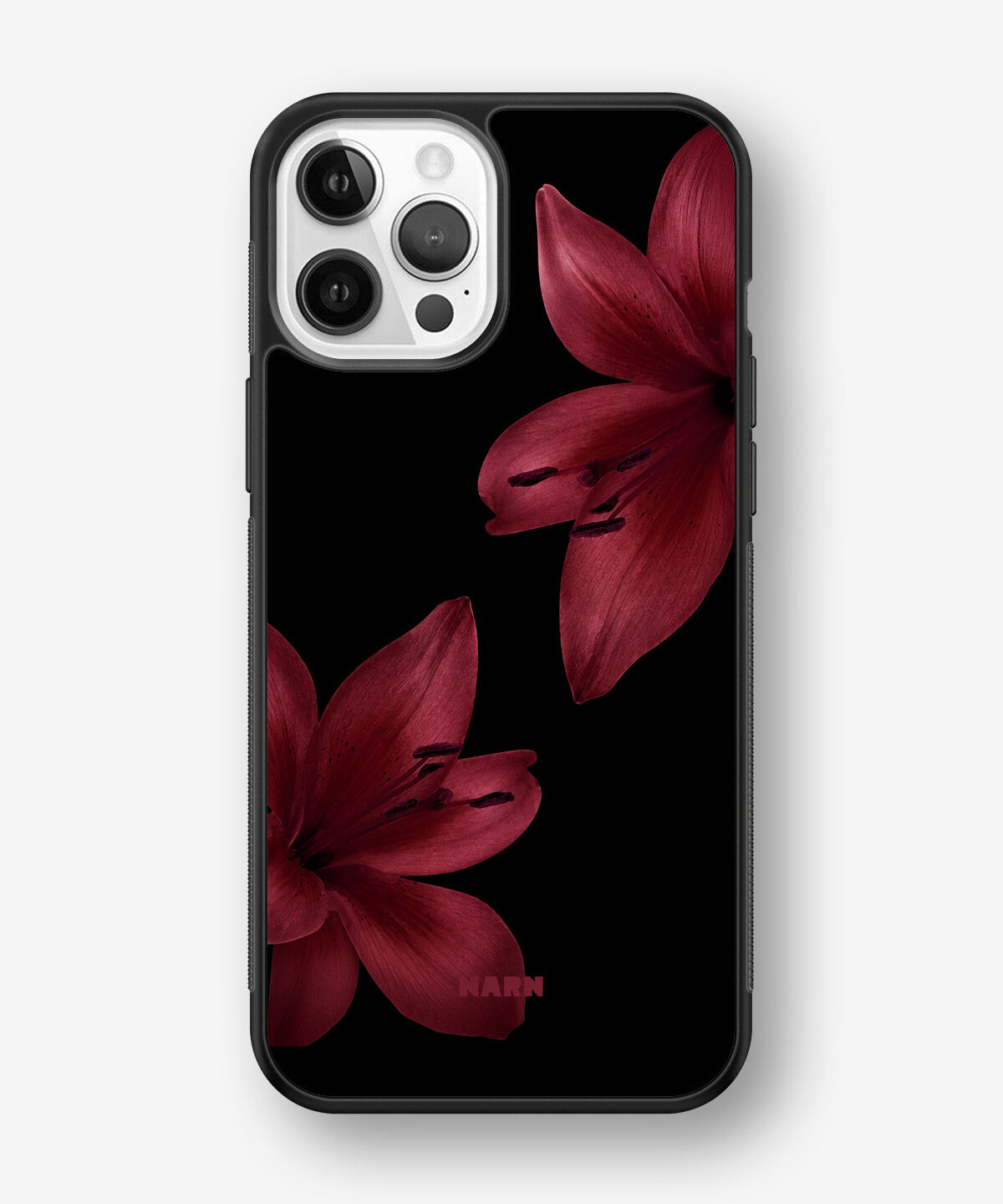iPhone 12 / iPhone 12 Pro Hard Case – Ruby Lily - View 1
