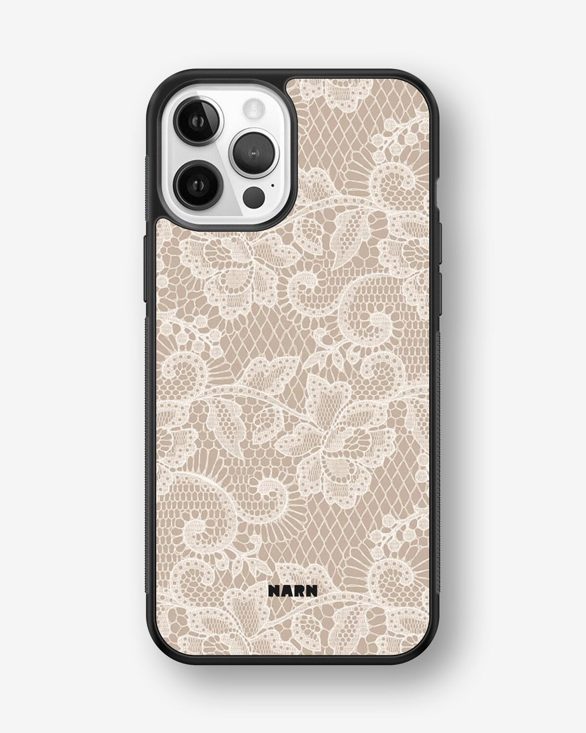 iPhone 12 / iPhone 12 Pro Hard Case – Soft Lace - View 1