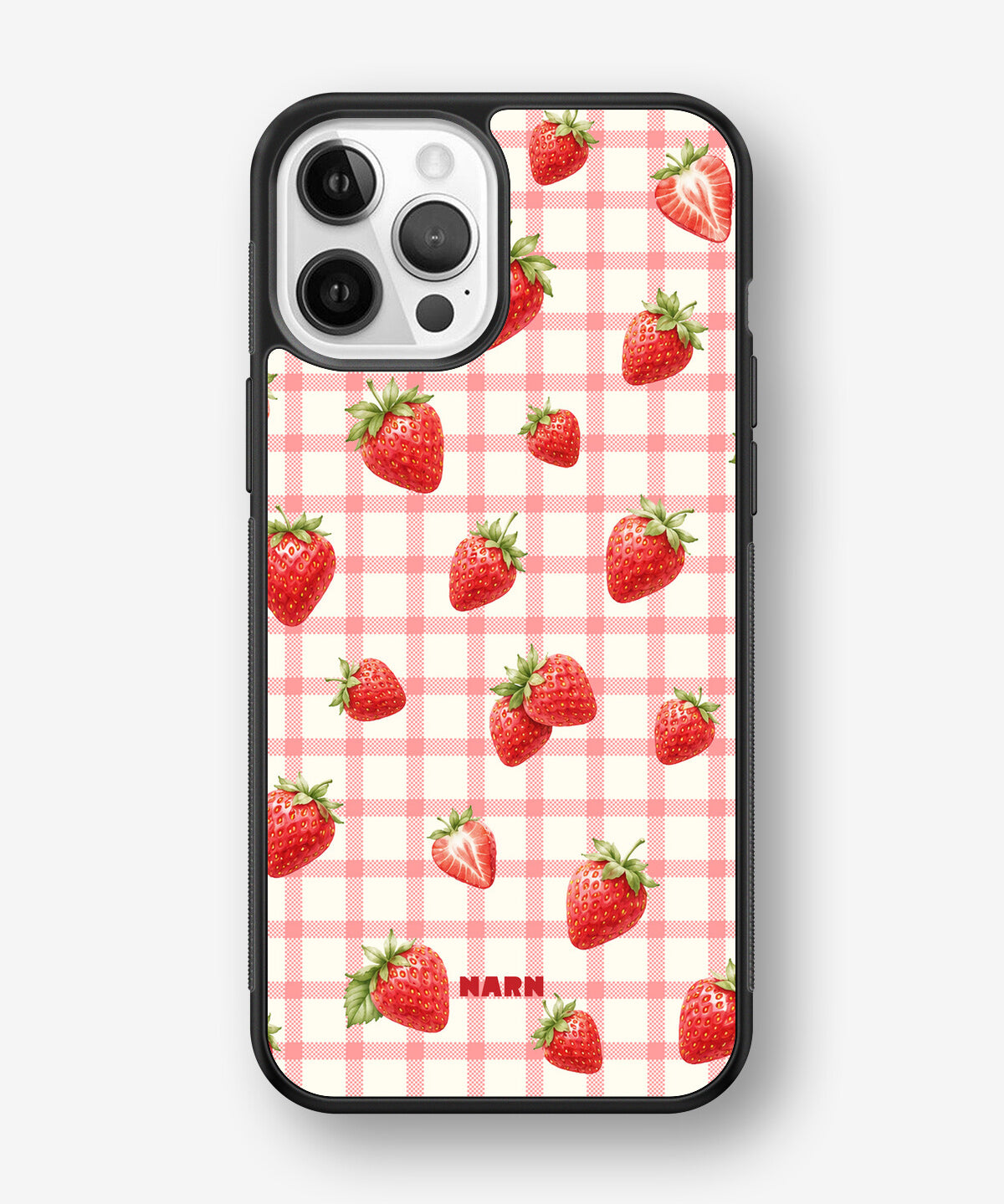 iPhone 12 / iPhone 12 Pro Hard Case – Strawbella - View 1
