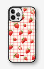 iPhone 12 / iPhone 12 Pro Hard Case – Strawbella - View 1