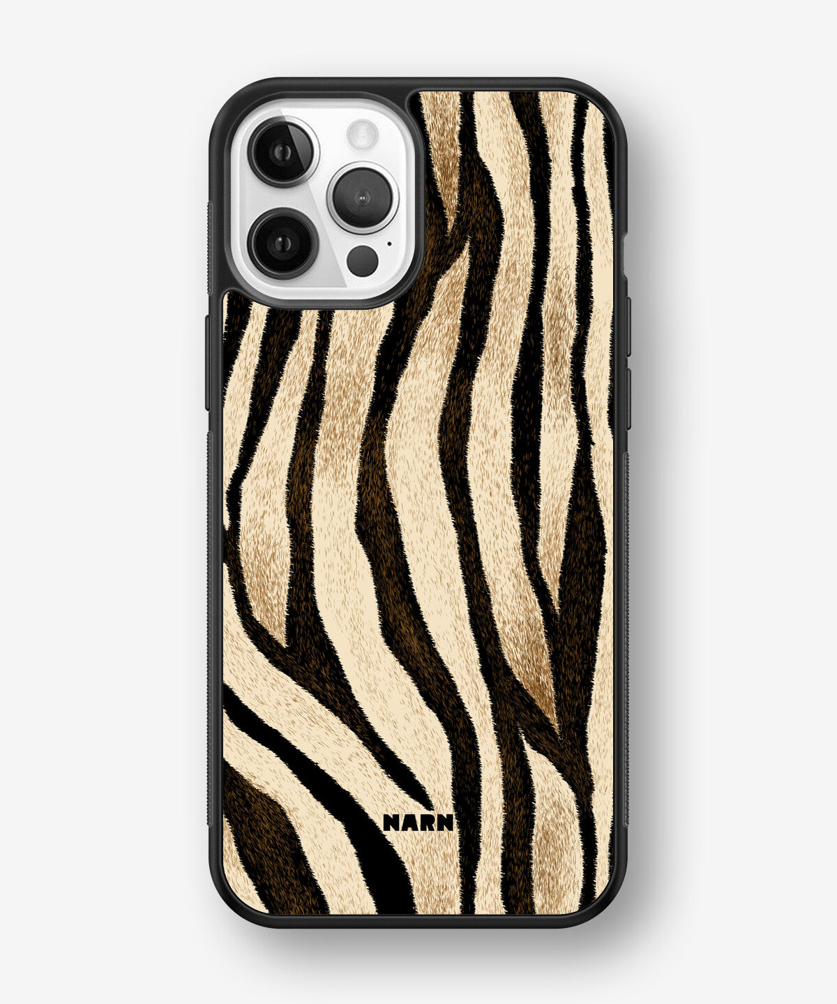 iPhone 12 / iPhone 12 Pro Hard Case – Wild Zebra - View 1