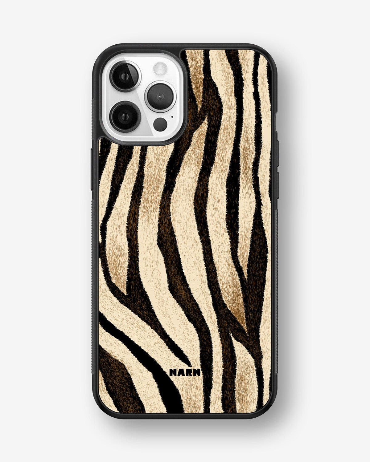 iPhone 12 / iPhone 12 Pro Hard Case – Wild Zebra - View 1