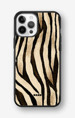 iPhone 12 / iPhone 12 Pro Hard Case – Wild Zebra - View 1