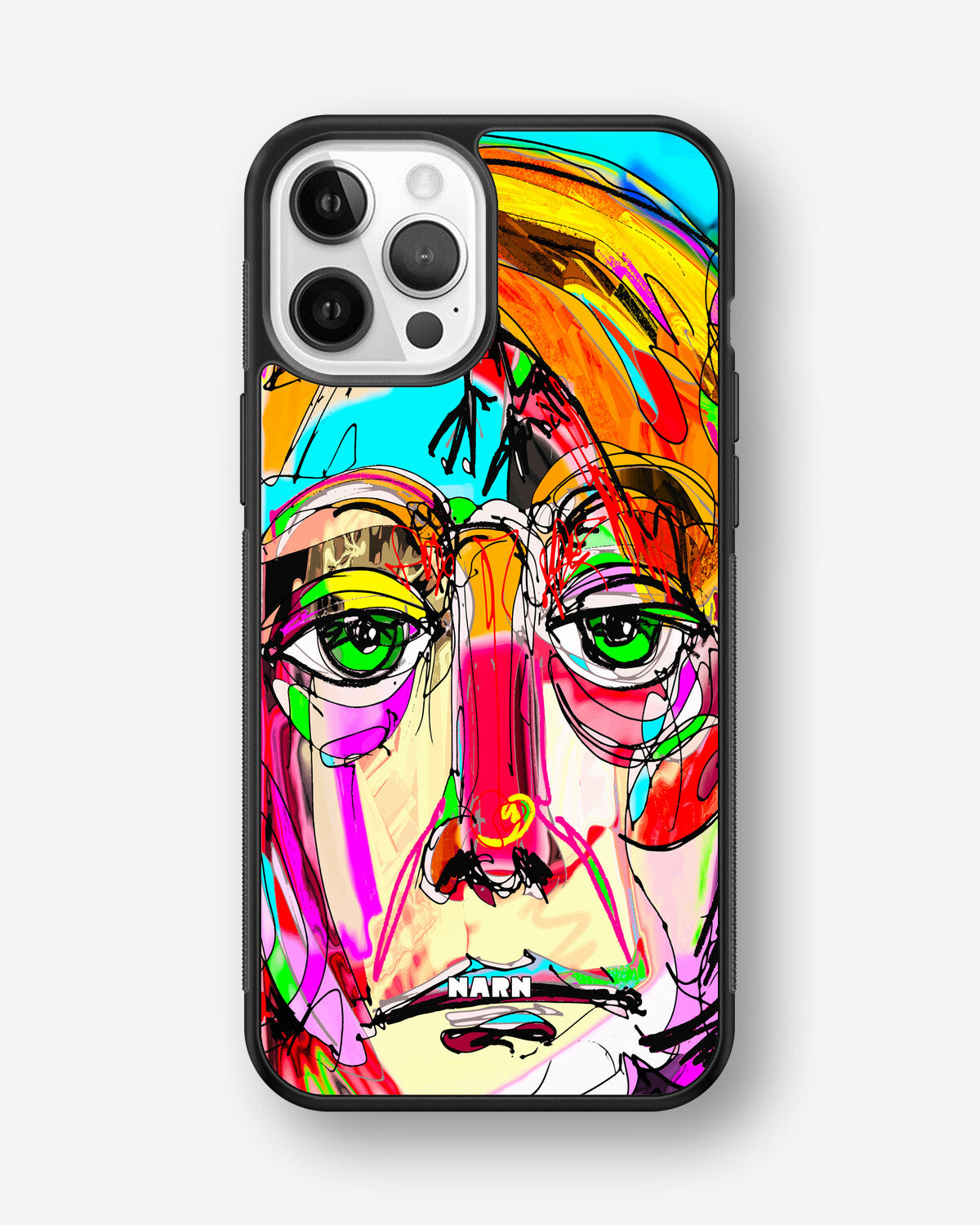 iPhone 12 / iPhone 12 Pro Hard Case – Abstract Portrait - View 1