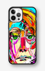 iPhone 12 / iPhone 12 Pro Hard Case – Abstract Portrait - View 1
