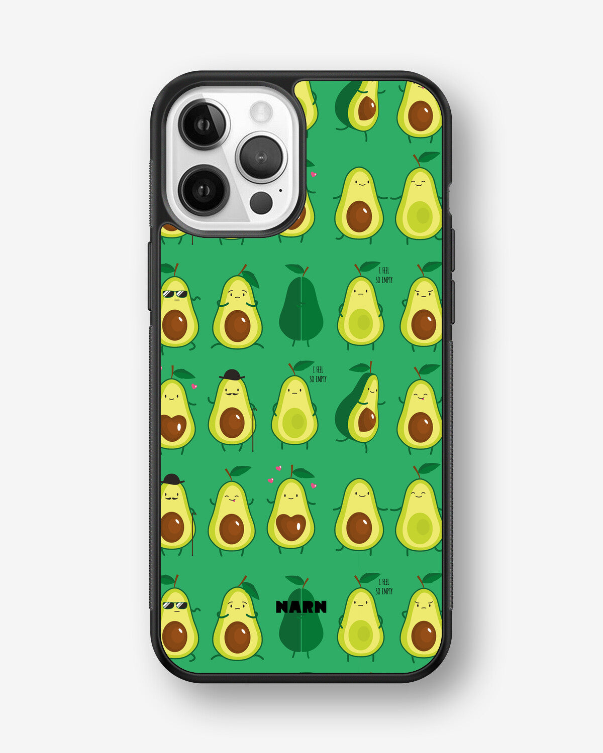 iPhone 12 / iPhone 12 Pro Hard Case – Avocado Mood - View 1