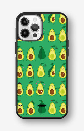 iPhone 12 / iPhone 12 Pro Hard Case – Avocado Mood - View 1