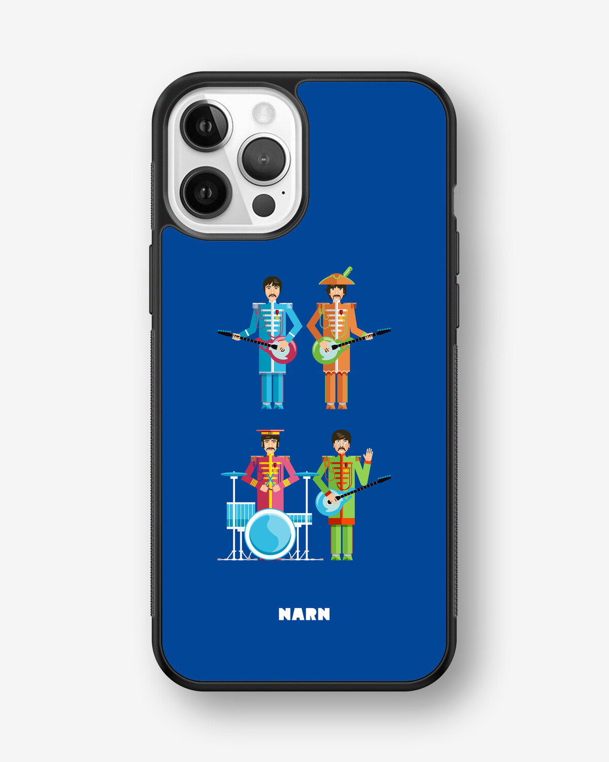 iPhone 12 / iPhone 12 Pro Hard Case – Beatles Blue - View 1