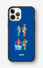 iPhone 12 / iPhone 12 Pro Hard Case – Beatles Blue - View 1