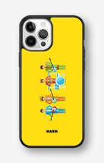 iPhone 12 / iPhone 12 Pro Hard Case – Beatles Yellow - View 1