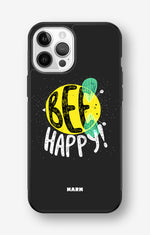 iPhone 12 / iPhone 12 Pro Hard Case – BEE Happy - View 1